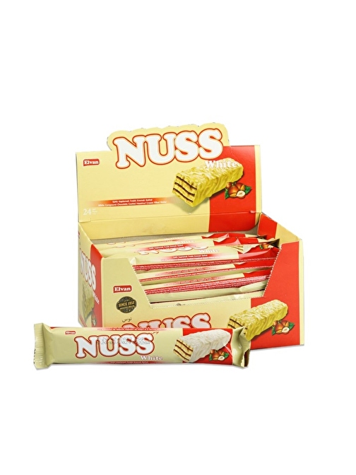 Nuss White 25 Gr. 24 Adet (1 Kutu)