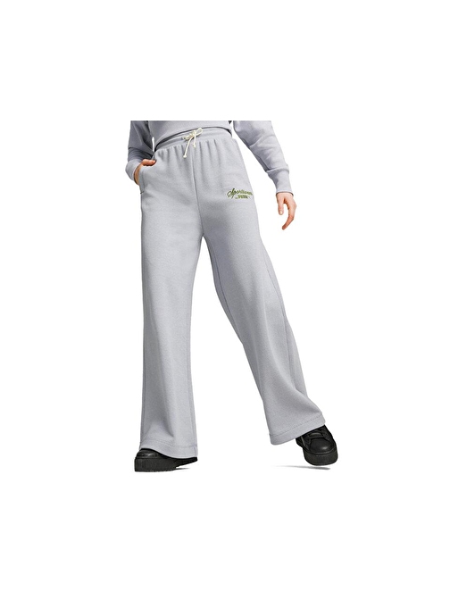 Puma Classics+ Relaxed Sweatpants Kadın Günlük Eşofman Altı 62427463 Gri