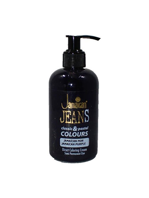 Jamaican Jeans Color Su Bazlı Saç Boyası 250 ml Jamaican Mor
