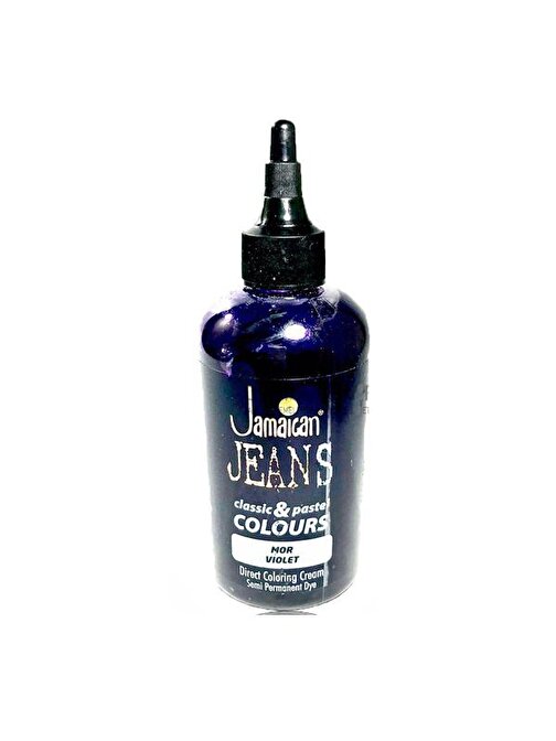 Jamaican Jeans Color Su Bazlı Saç Boyası 250 ml Mor x 6 Adet