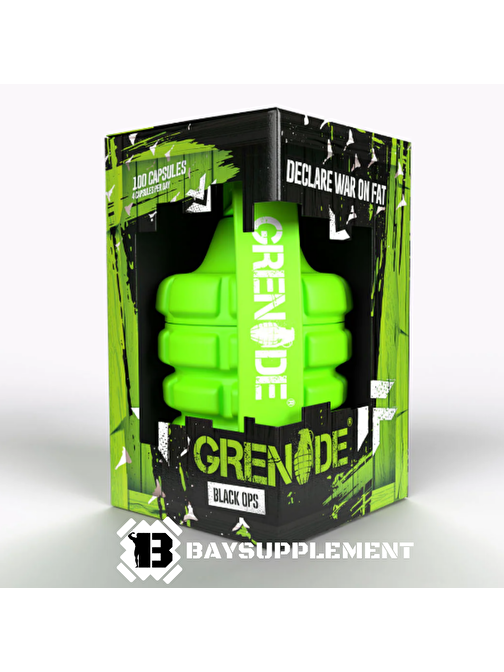 Grenade Black Ops Thremojenic 100 Capsules