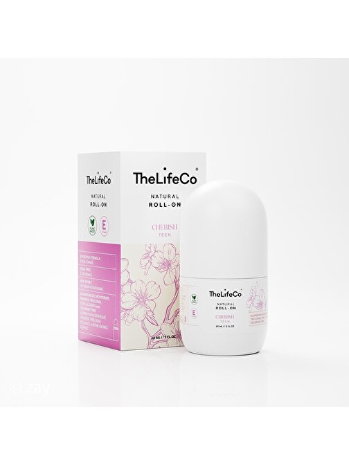 TheLifeCo Doğal Roll-on Deodorant Cherish 60 ml – Genç