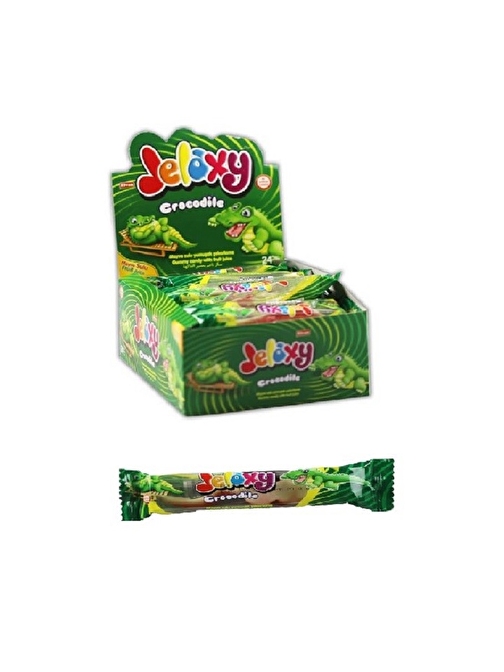 Jelaxy Timsah (Crocodile) 20 Gr. 24 Adet (1 Kutu)