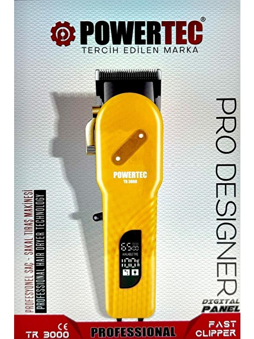 Powertec TR-3000 Saç Kesim Makinası