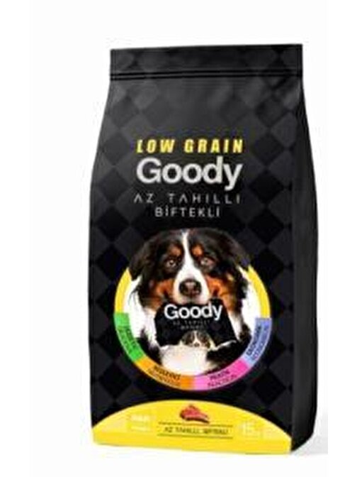 Goody Low Graın Az Tahıllı Biftekli Köpek Maması 15 Kg