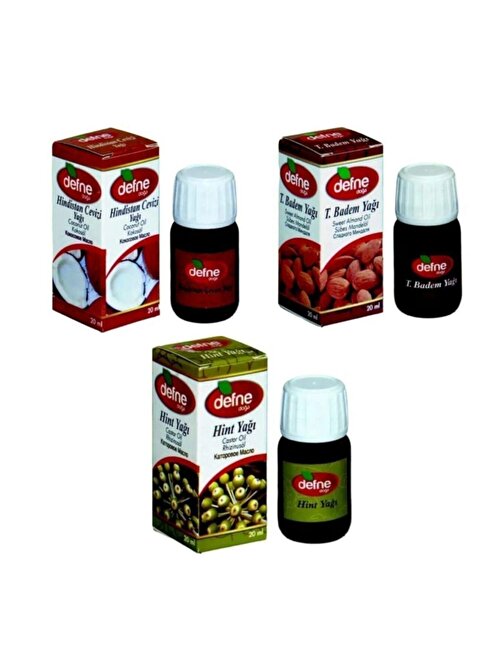 Hindistan Cevizi Tatlı Badem Hint Yağı 20 ml