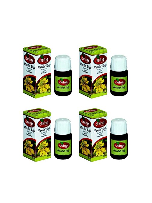 Hardal Yağı 20 ml X 4'lü