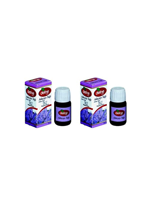 Adaçayı Yağı ( Acı Elma Yağı) 20 Ml. 2 Adet