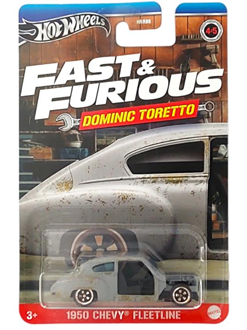 Hot Wheels Fast & Furious Dominic Toretto 1950 Chevy Fleetline HRW49