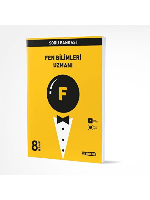 8. Sınıf Fen Bilimleri Uzmanı Soru Bankası Hız Yayınları