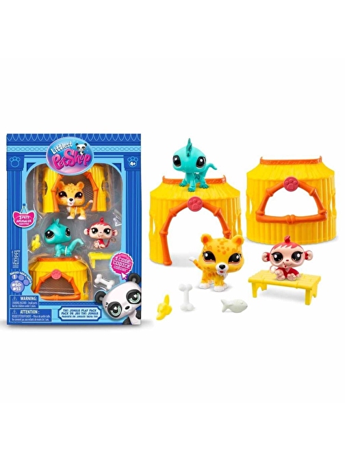 Hasbro Littlest Petshop Figür Set Minişler Orman Temalı Hayvanlar 00515 (KOLİ İTEMİ S03005158)