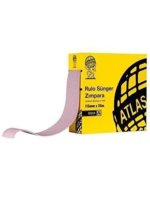 Atlas Gold 150 Kum Sünger Zımpara 115 mm 1 Metre