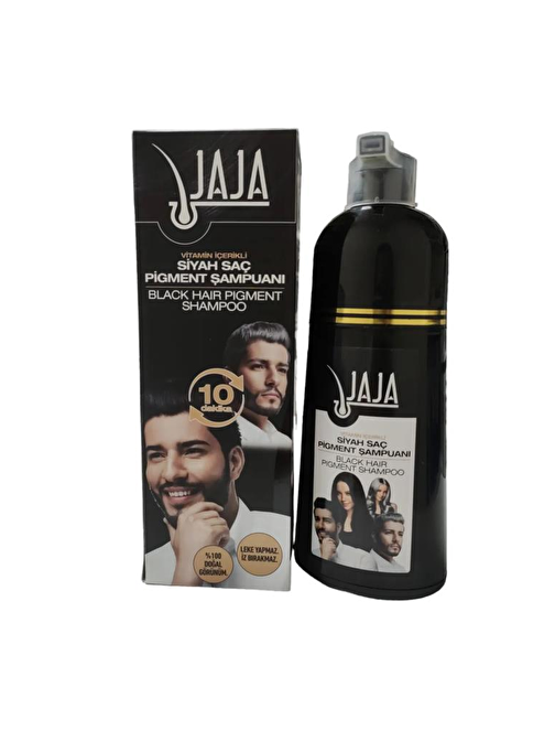 Jaja Saç Siyahlaştırıcı Şampuan Boya Siyah 300 ML