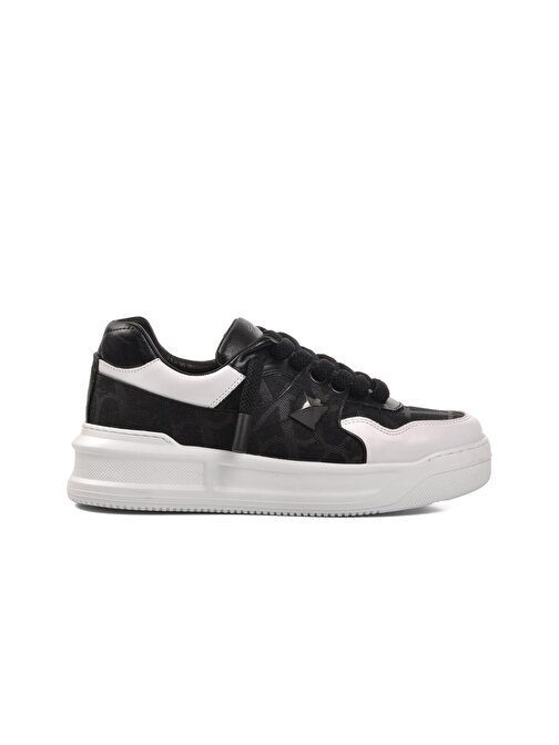 Ayakmod Premium 1306 Siyah-Beyaz Erkek Sneaker
