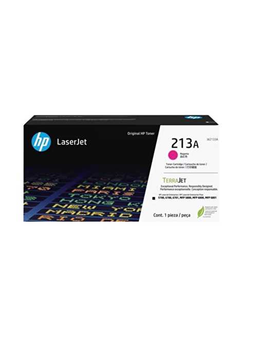 Hp 213A Magenta Kırmızı 3.000 Sayfa Toner W2133A