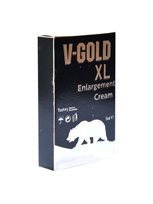 V-Gold XL Enlargement Cream VGold Büyütücü Krem 5 X 5ML