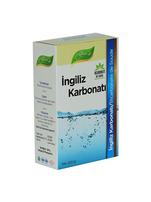 Bee Garden Yemeklik İngiliz Karbonatı Bicarbonate De Soude 200Gr