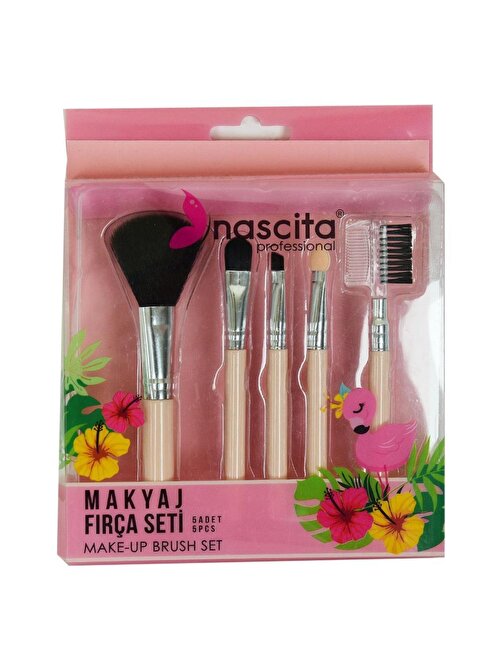 Nascita Makyaj Fırça Seti 5 Li Make-Up Brush Set Professional