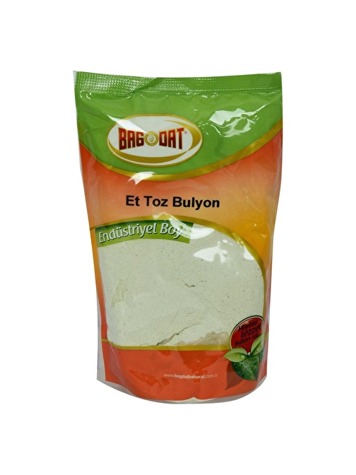 Bağdat Baharat Et Suyu Toz Bulyon 1000Gr Endüstriyel Boy Kiloluk