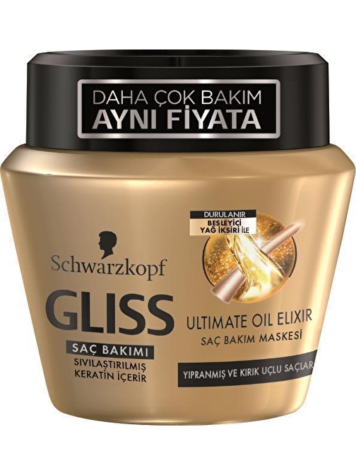 Glıss Saç Maskesi Ultimate Oil Elixir 300 Ml