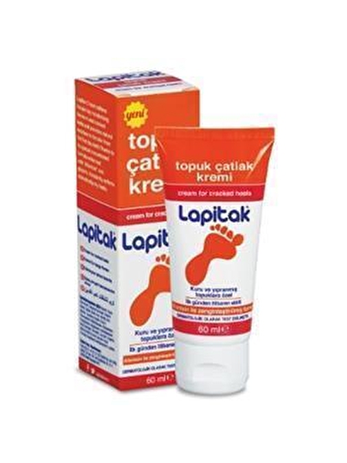 Lapitak Topuk Çatlak Kremi Kuru Ve Yıpranmış Topuklar İçin 60 Ml