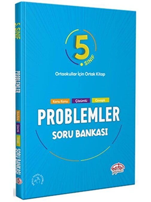 5. Sınıf Problemler Soru Bankası Editör Yayınları