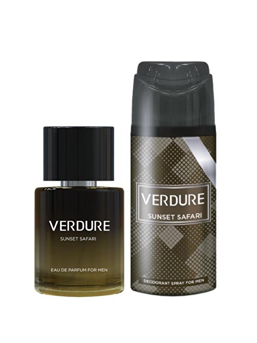 Verdure Sunset Safarı Erkek Parfüm Seti 100 Ml + Deodorant 150 ml