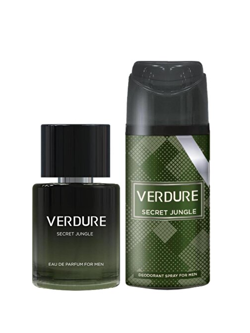 Verdure Secret Jungle Erkek Parfüm Seti 100 Ml + Deodorant 150 ml
