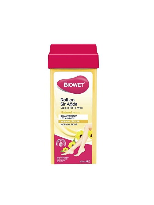 Bıowet Roll-On Sir Ağda Naturel 100 Ml