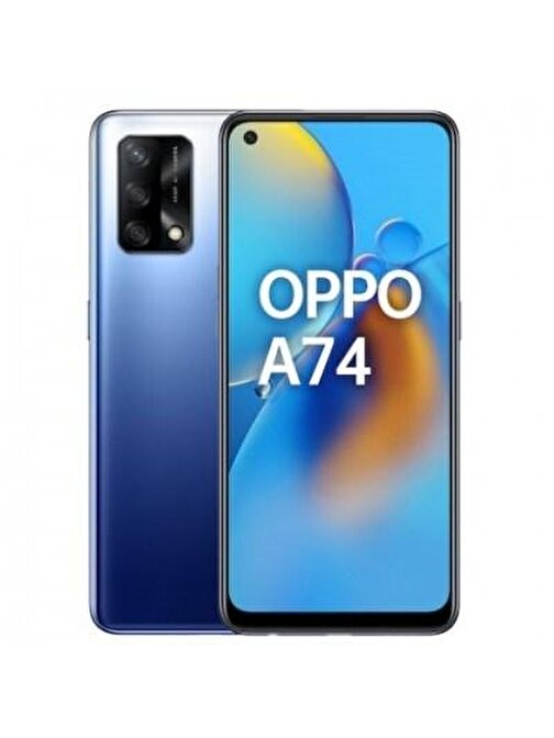 Oppo A74 128 Gb Mavi 4 Gb Ram (Outlet Ürün)