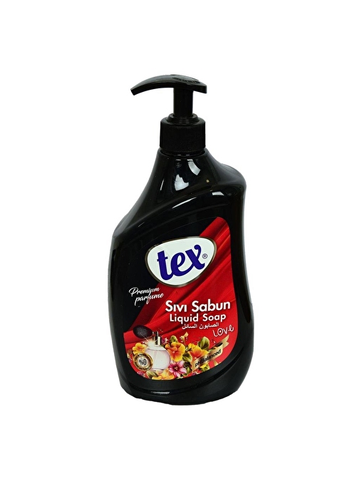 Tex Doğal Sıvı Sabun Love Premium Parfume Alkol Parabensiz 750ML