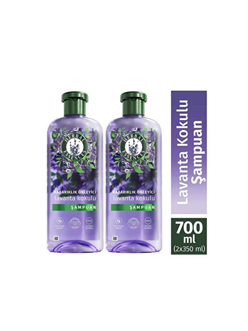 Herbal Essences Kabarlıklık Önleyici Lavanta Kokulu Şamp 350mlx2