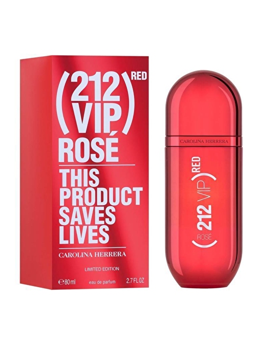 Carolina Herrera 212 VIP Rose Red EDP 80 ml Kadın Parfüm