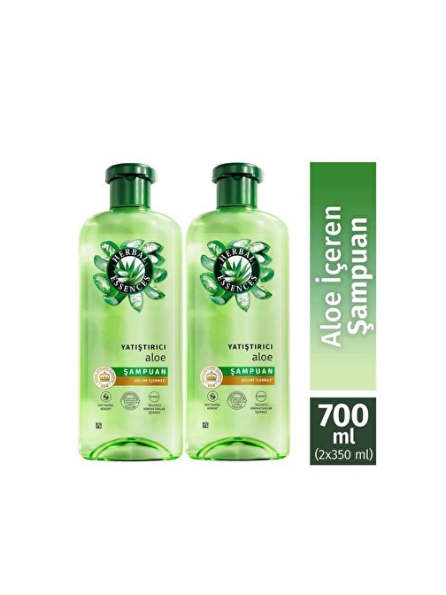 Herbal Essences Yatıştırıcı Aloe İçeren Şampuan 350 ml x2