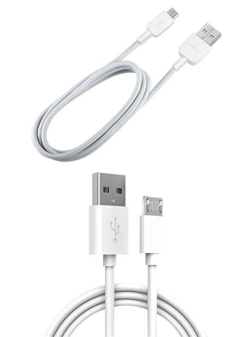 Android Micro Usb Şarj Kablosu Android Şarj Aleti Ince Uç 1 Metre