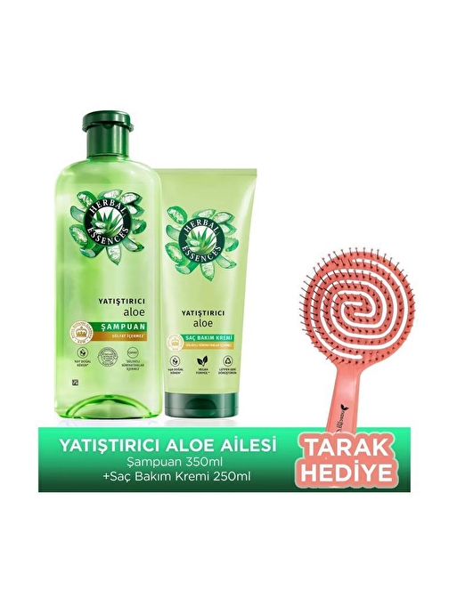 Herbal Essences Yatıştırıcı Aloe İçeren BakımKremi250ml+Şamp350ml