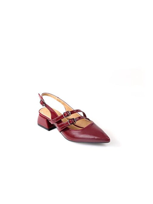 Papuçcity Wzy 02818 3,5 Cm Topuklu Kadın Stiletto Ayakkabı
