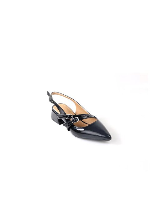 Papuçcity Wzy 02818 3,5 Cm Topuklu Kadın Stiletto Ayakkabı