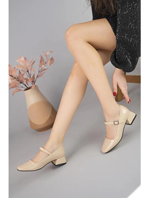 Papuçcity Gzzh 02819 3 Cm Topuklu Kadın Stiletto Ayakkabı