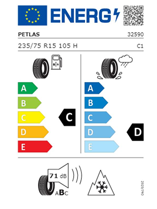 Petlas 235/75 R15 105H Explero A/S PT411 SUV Dört Mevsim Lastiği ( Üretim Yılı: 2024 )