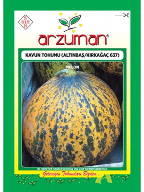 Arzuman Kavun Tohumu Altınbaş Kırkağaç 637