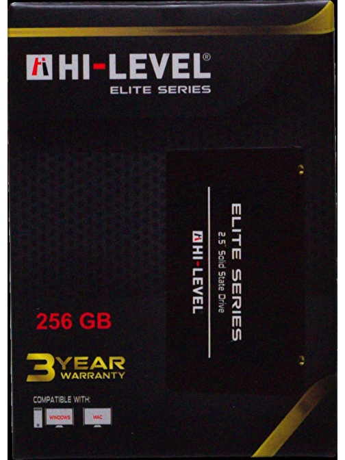 256GB HI-LEVEL HLV-SSD30ELT/256G 2,5" 560-540 MB/s