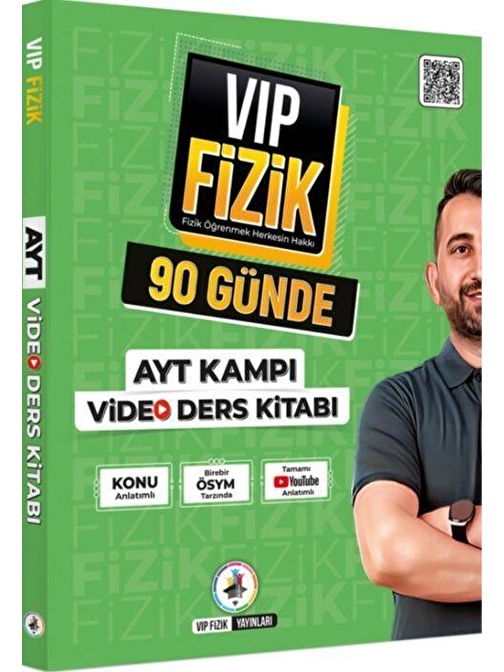 VİP Fizik 90 Günde AYT Kampı Video Ders Kitabı KR Akademi