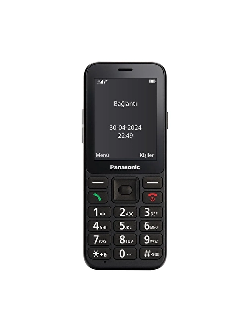 Panasonic KX-TU250EXB Renkli Ekran 4g Tuşlu Cep Telefonu Siyah (2 Yıl Türkiye Distribütör Garantili)