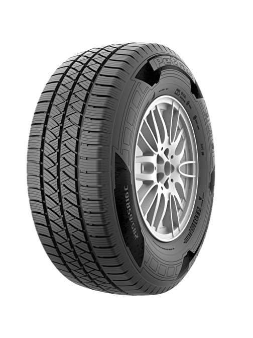 Petlas 195/75 R16 C TL 107/105R 8PR VANMASTER + A/S Kamyonet Dört Mevsim Lastiği (Üretim Tarihi:2024)