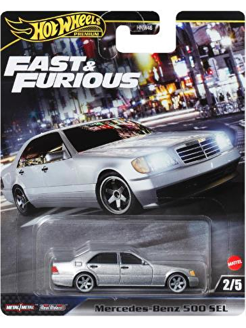 Hot Wheels Premium Fast & Furious Mercedes-Benz 500 SEL HRT94