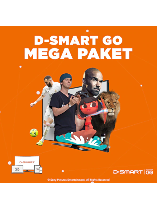 D-Smart Go Mega Paket 12 Aylık