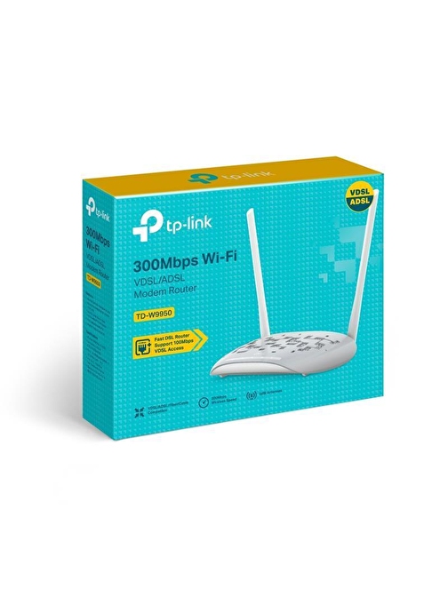 TP-LINK TD-W9950 300MBPS VDSL/ADSL WI-FI MODEM ROUTER