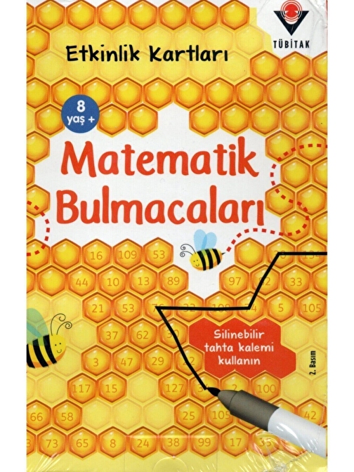 Tübitak Etkinlik Kartları Matematik Bulmacaları Kolektif - Sarah Khan