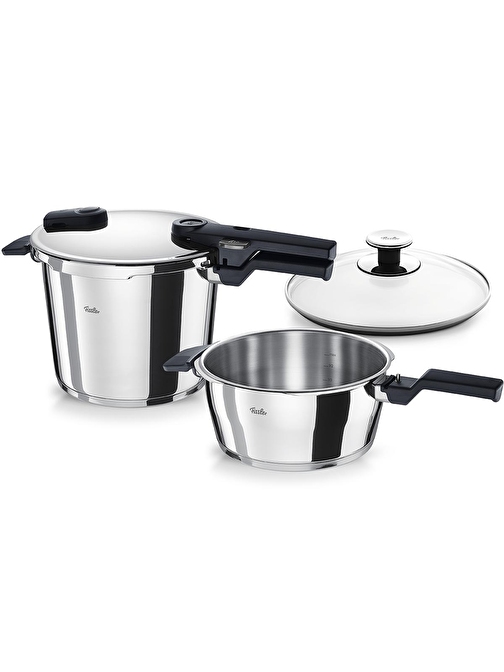 Fissler Vitaquick Glossy Düdüklü Tencere 6+3,5 Litre